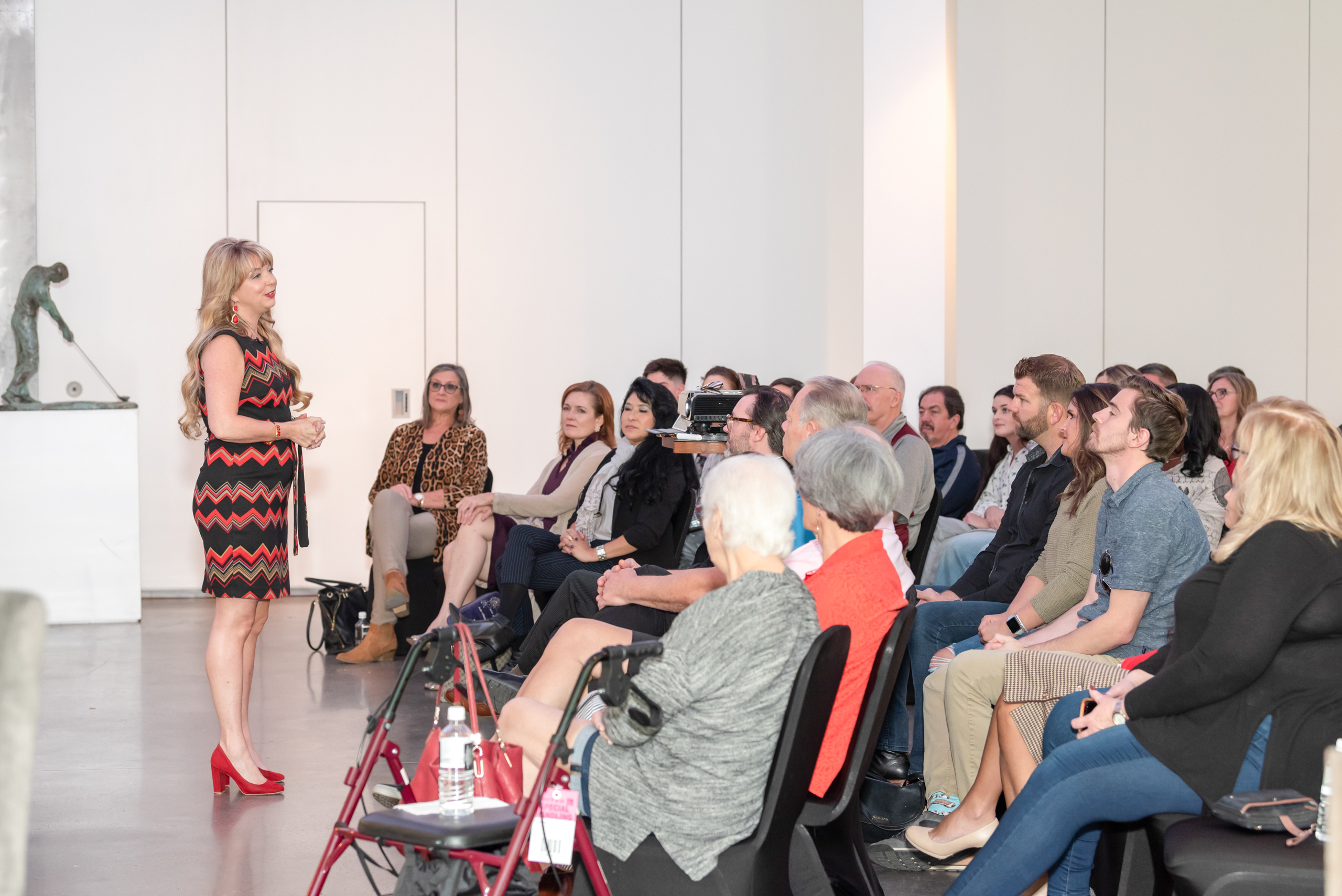 Stacy Harris at a professional event