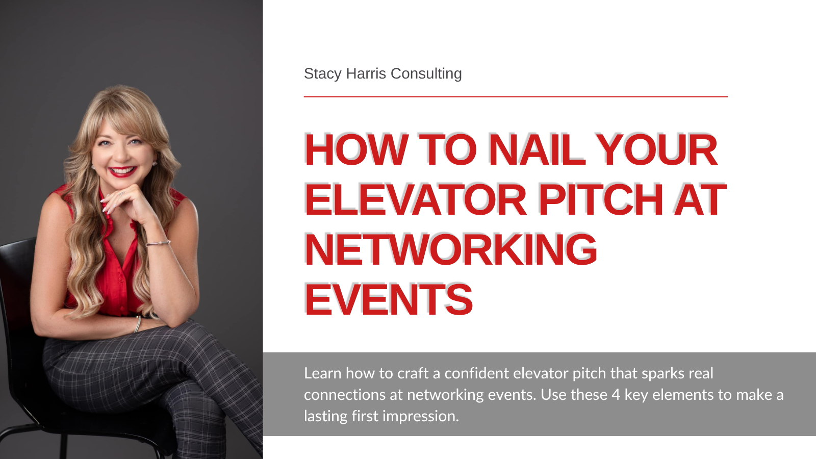How to Nail Your Elevator Pitch at Networking Events
