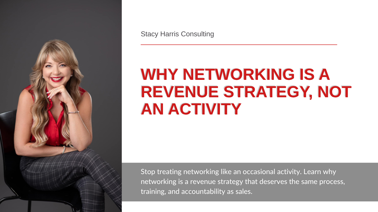 Why Networking Is a Revenue Strategy, Not an Activity